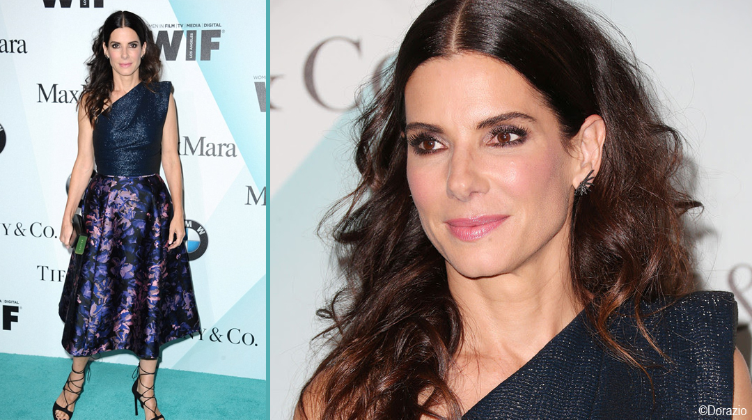 Sandra Bullock, chic and glamour on the “red carpet”