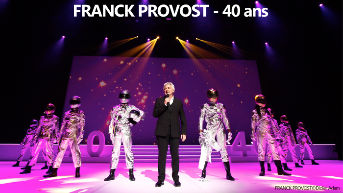 Franck Provost celebra sus 40 años de carera