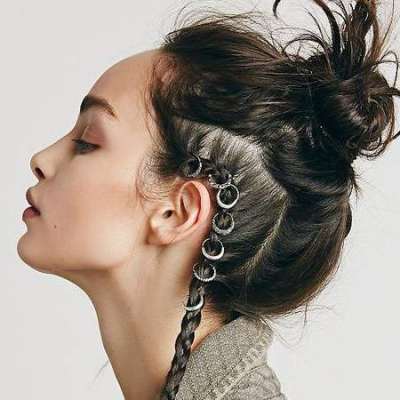 Nouvelle tendance cheveux : Hair Rings !