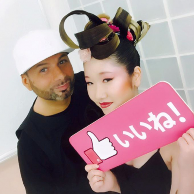 Jean-Michel Faretra au Japon avec Wella