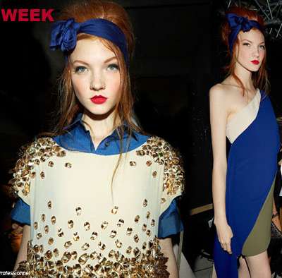 FASHION WEEK PARIS- Odile Gilbert pour Alexis Mabille