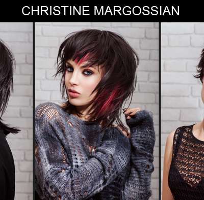 Black shaggy hair  <br />Christine Margossian <br /> IT LOOKS P/V 2015