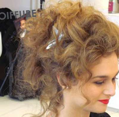 Doctissimo.fr - hairstyle idea for the New Year's Eve party