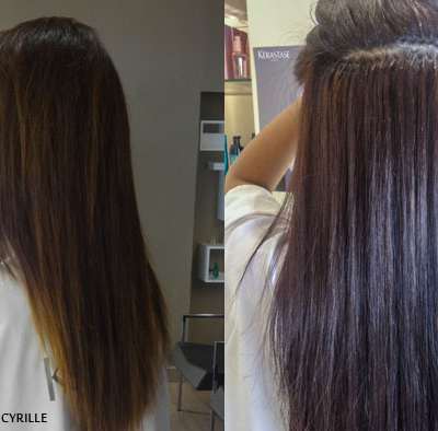 Hair extension care during summer