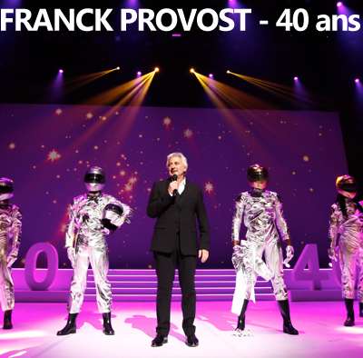 Franck Provost celebrates his forty year career