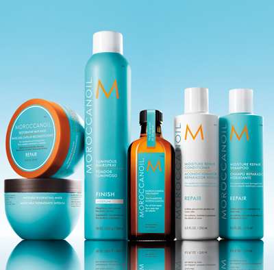 Livecoiffure tests for you the range of hair products Moroccanoil.