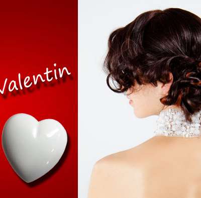 Beauty and hairstyle advice for Valentine's Day