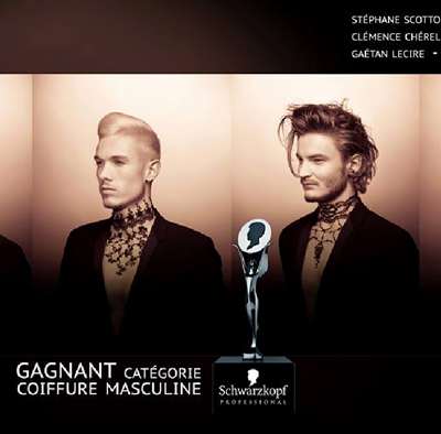 ¡ Stéphane Scotto Di Cesare gana el premio de la Coiffure Masculine en los Hairdressings Awards !