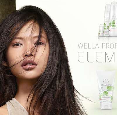 Let you seduce by the green with Wella Elements ! 