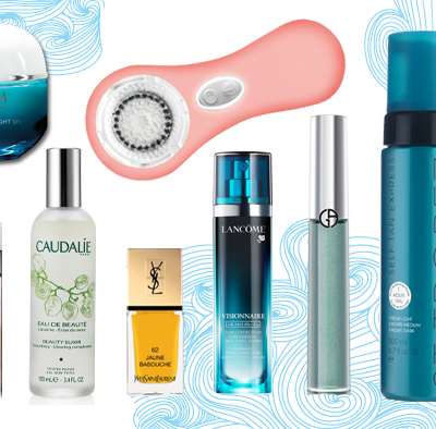 On the beach : new beauty products