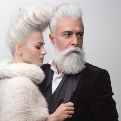 Autumn Winter 2015-16 : Tendency white hair