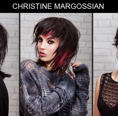 Black shaggy hair Christine Margossian IT LOOKS PE 2015