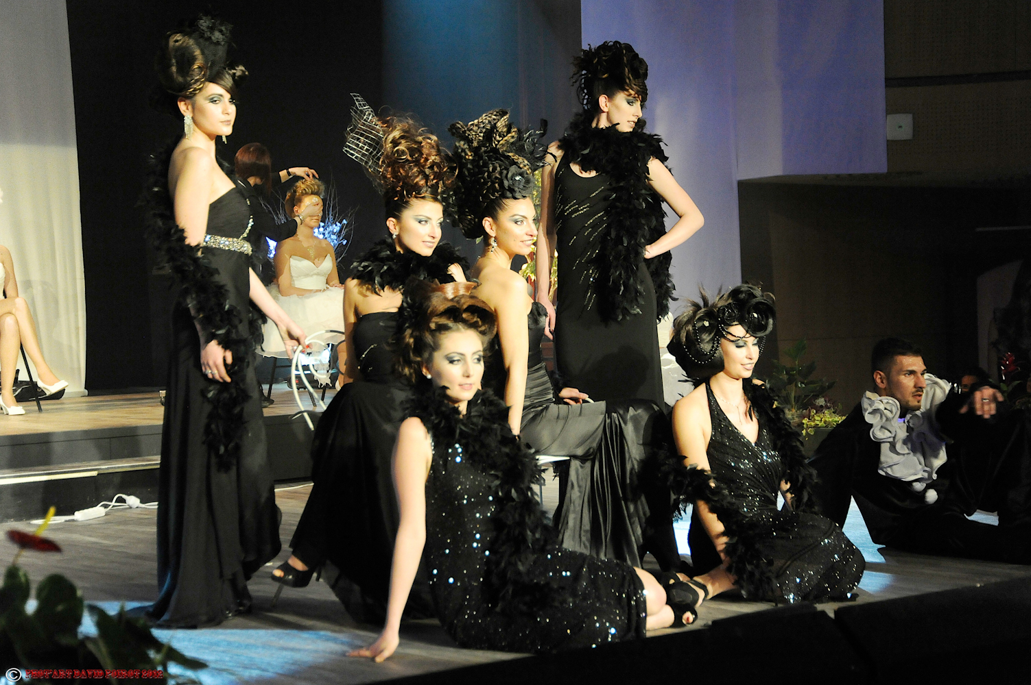 The 2013 Evian's hairdressing festival (France)