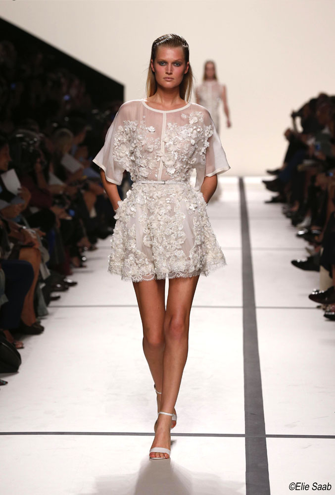 FASHION WEEK PARIS – Elie Saab’s fashion show