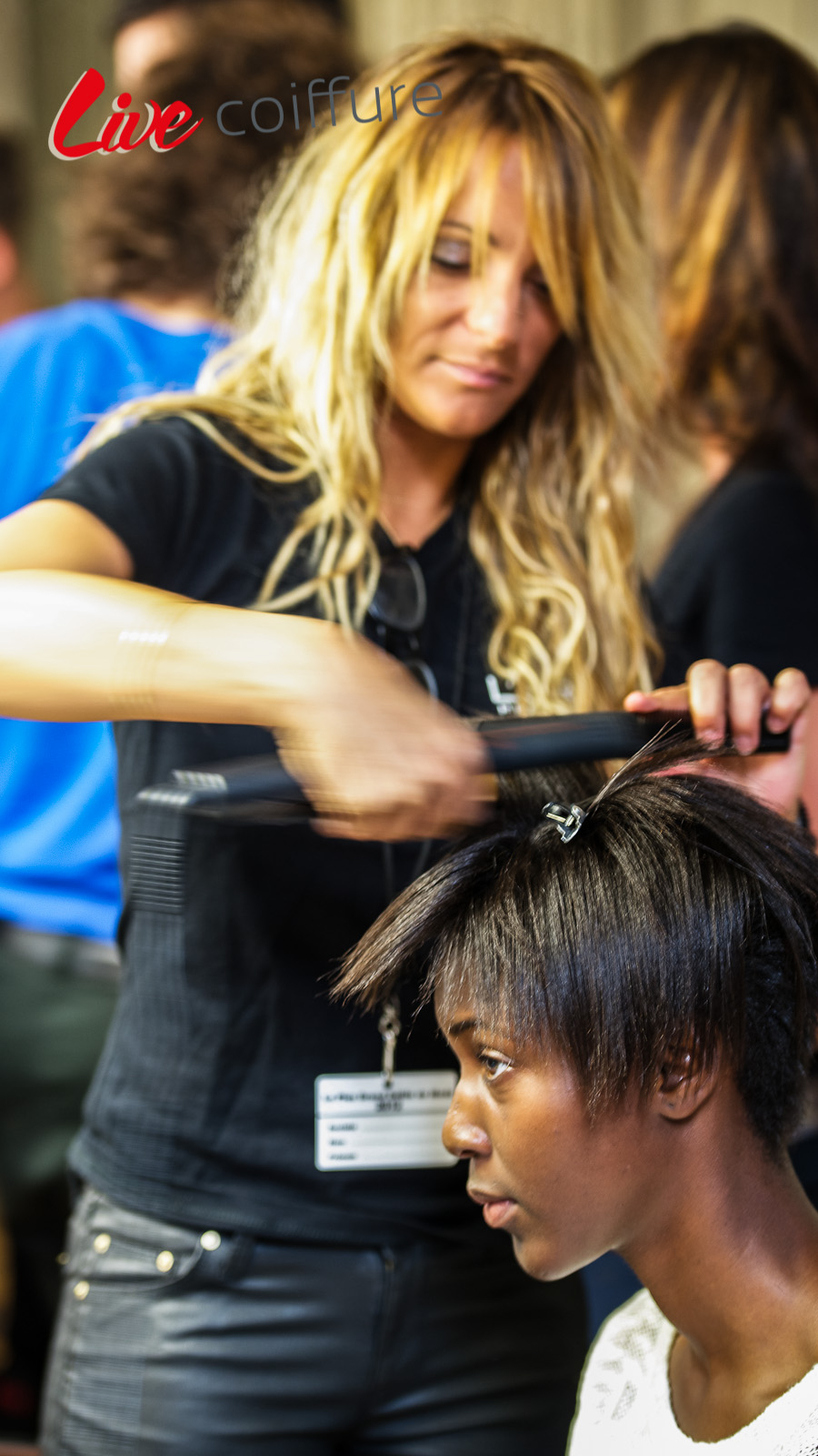 Backstage Plus grand défilé Galeries Lafayette 2012