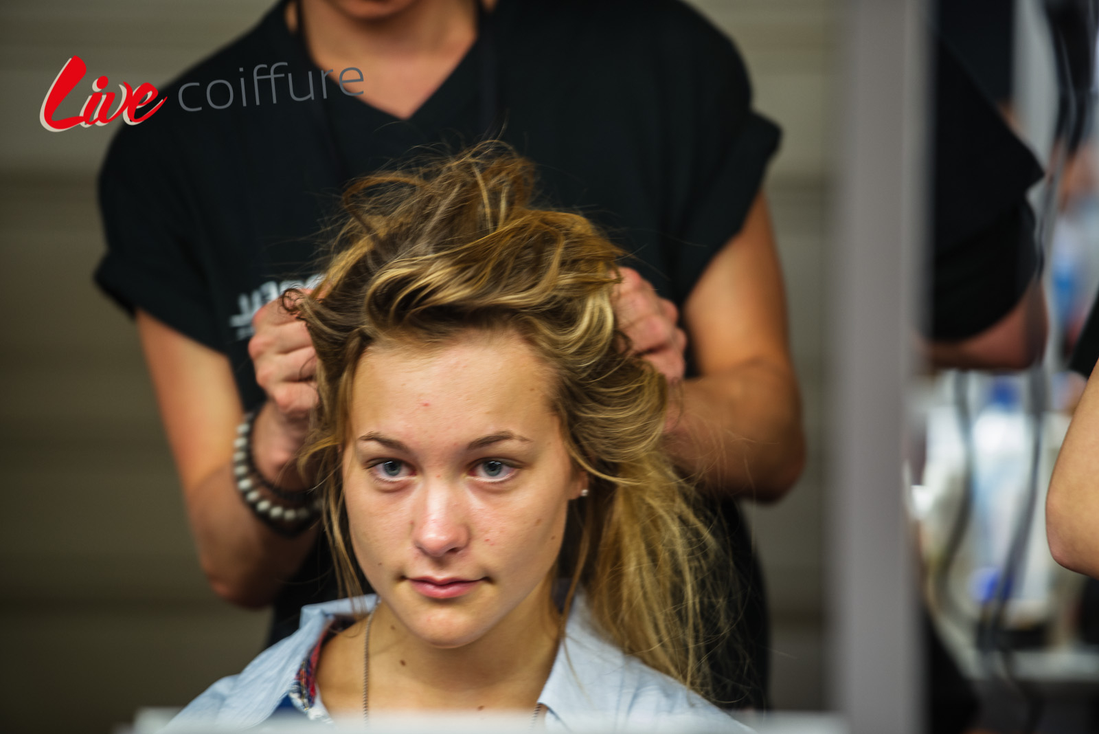 Backstage Plus grand défilé Galeries Lafayette 2012