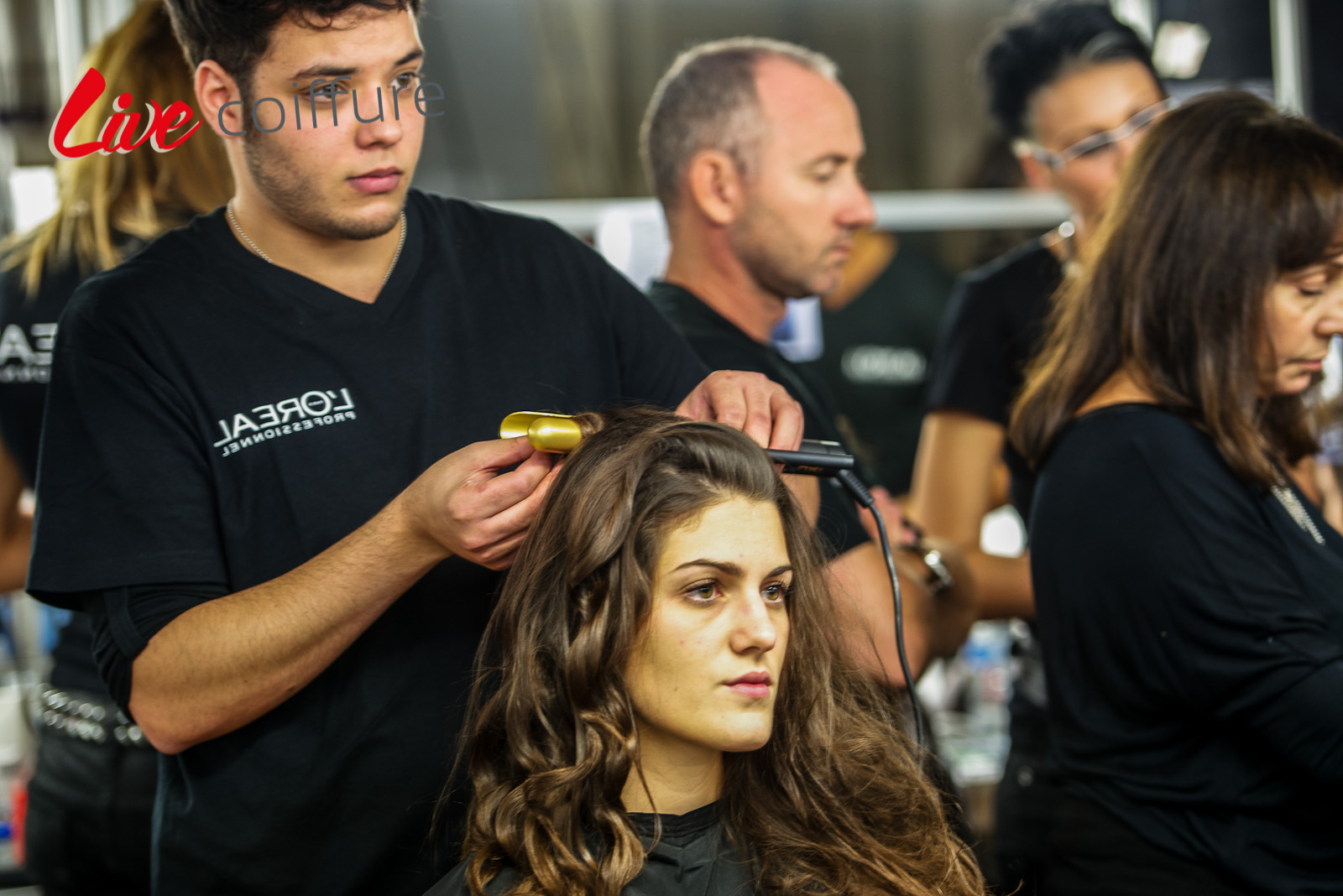 Backstage Plus grand défilé Galeries Lafayette 2012