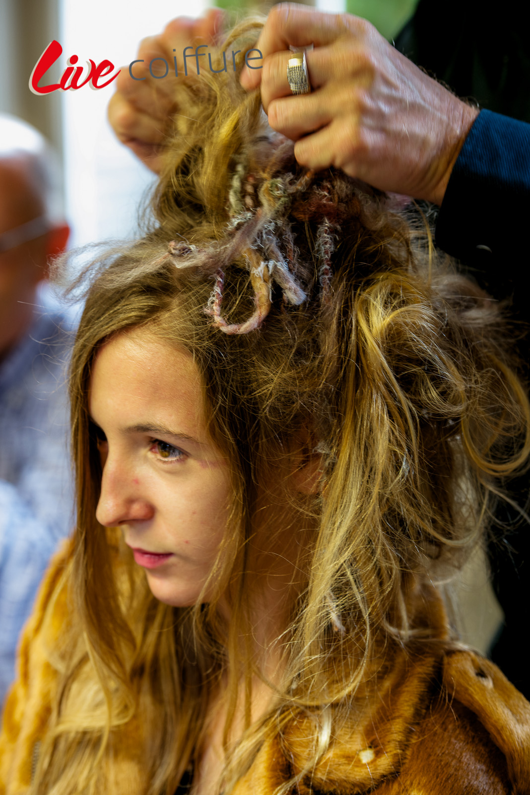 Backstage Plus grand défilé Galeries Lafayette 2012