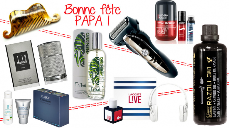Spécial cadeaux Fêtes des Pères : Shopping beauté 100% mâle !