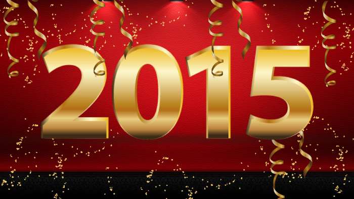 ¡ Os deseamos un feliz año nuevo 2015 !