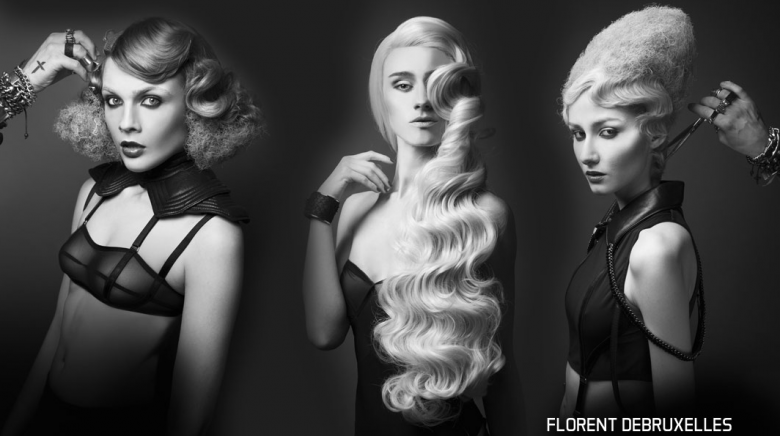 Concurso peluquería New face 2015 : medalla de oro Florent DEBRUXELLES