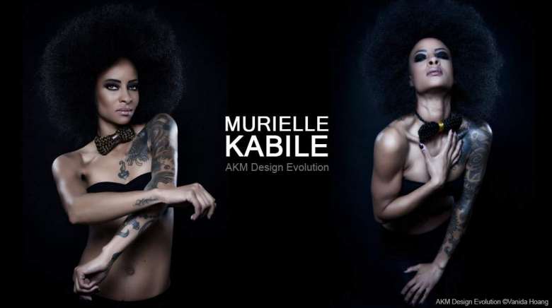 Murielle Kabile donne une autre dimension au cheveu !