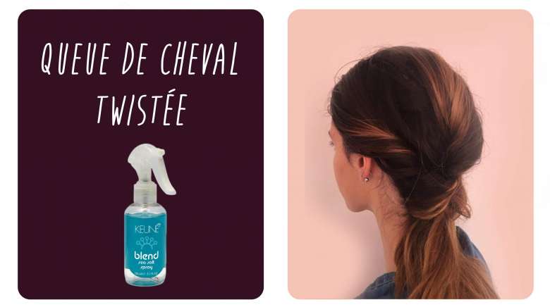 Tutorial: The twisted ponytail...