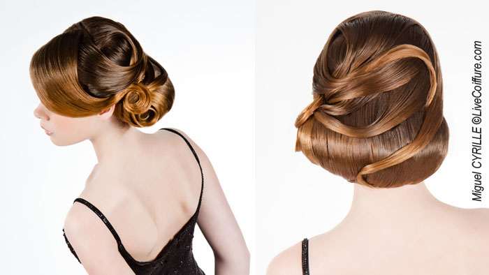 Hairstyle idea for a night out in Cannes