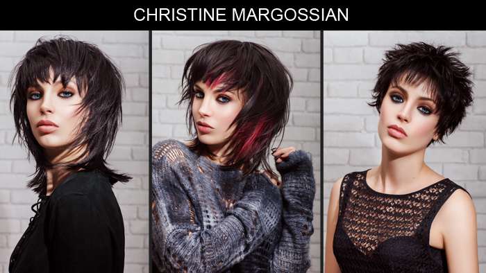 Black shaggy hair <br /> Christine Margossian<br />IT LOOKS SS 2015