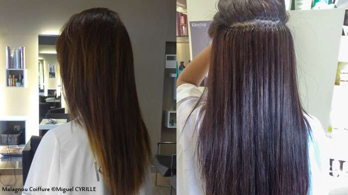Hair extension care during summer