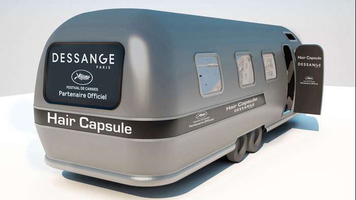 Dessange democratizes its expertise in Cannes with the Hair Capsule