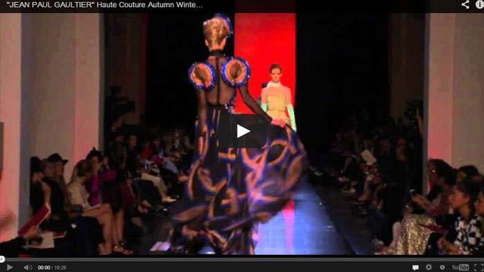 High fashion and hair eccentricity