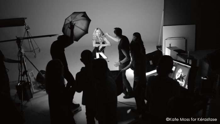 Kate Moss, une beauté au service de Kérastase