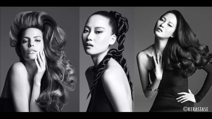 Festive hairstyles to make with the Kérastase products