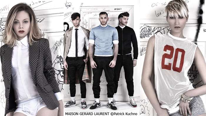 A very urban-chic collection for the House Gérard Laurent