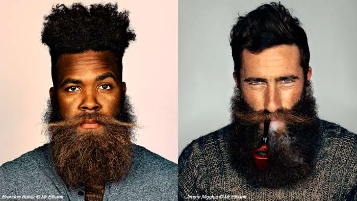 Les hommes et la barbe