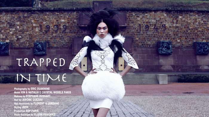 “TRAPPED IN TIME”: an exceptional photo shoot