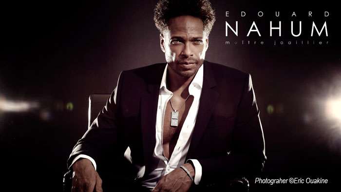 La maison Smalto, Edouard Nahum Joaillier ont aussi leurs égéries : des hommes