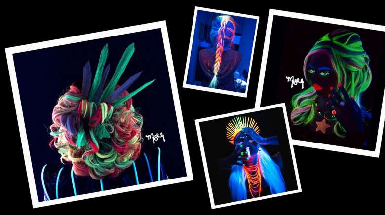 Illuminate your nights : Fall for the glowing hair!