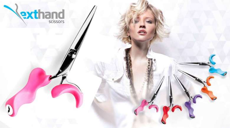 A new pleasure to cut the hair with the scissors Exthand!