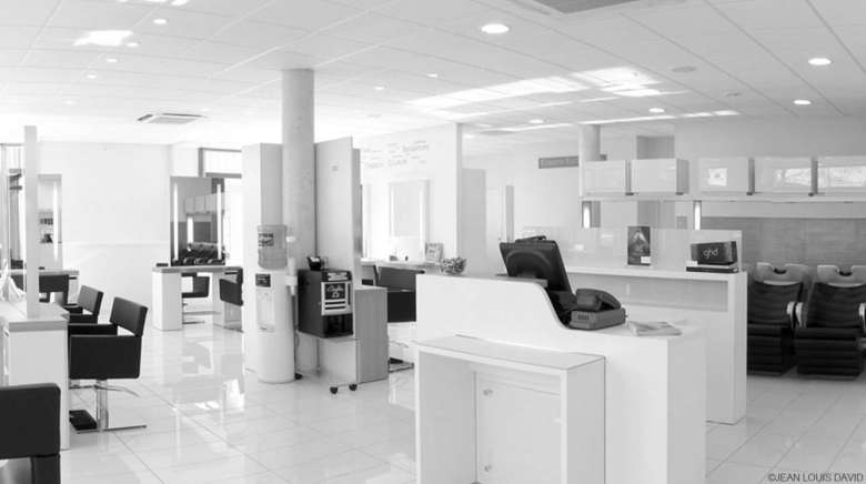 The satisfaction of the client during the different stages of their visit