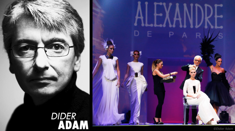 The look of the photographer about hairdressing shows