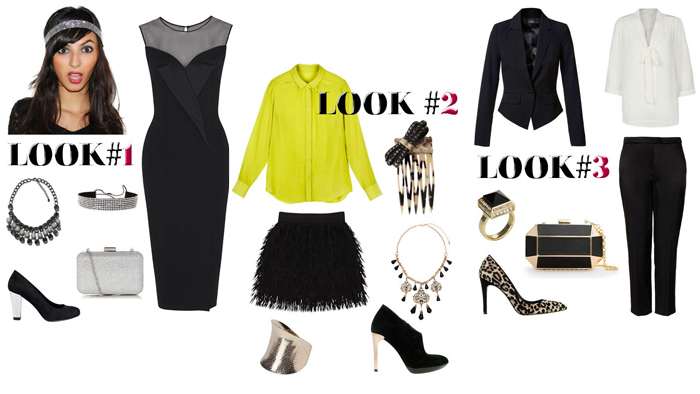 A New Year’s Eve, 3 looks !