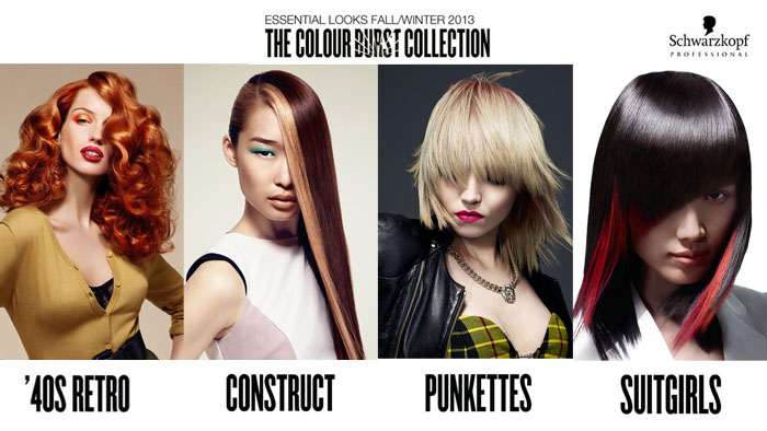 4 fashion looks by Schwarzkopf are expecting you