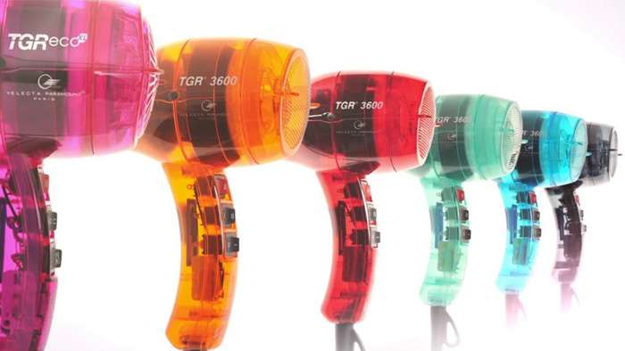 Trabajar con un secador silencioso o casi