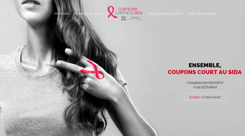 Hairdressers against AIDS 2015