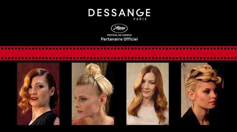 Festival de Cannes : hairstyles DESSANGE
