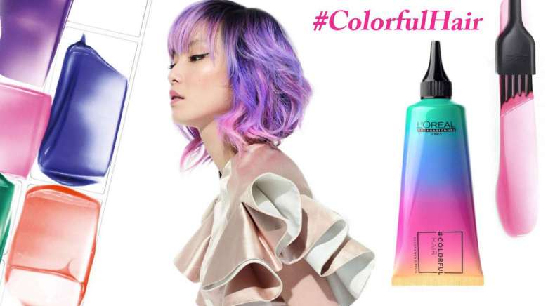 We fall for Colorful Hair by L’Oréal Professionnel