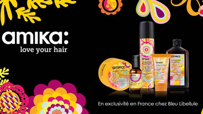 Nouveauté produits : Amika en exclusivité chez Bleu Libellule.