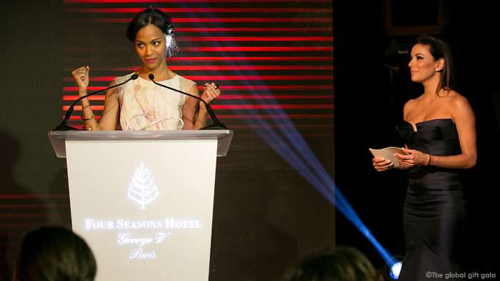 Eva Longoria préside la 5ème EDITION DU GLOBAL GIFT GALA 